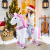 WondeRides Ride-On Horse & Unicorn – Plush Walking Pony for Kids 3-4