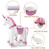 WondeRides Official Horse Kids Ride on Rocking Horse Toy Plush Riding Walking Unicorn Cycle