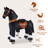 WondeRides Kids Ride on Walking Horse Ride on Black Horse Toys M347-1