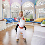 WondeRides Kids Ride on Horse Unicorn Riding Rocking Walking Riding Pony Cycle Toys for Children Boys Girls