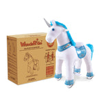 WondeRides Kids Ride on Horse Unicorn Riding Rocking Walking Riding Pony Cycle Toys for Children Boys Girls