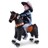 WondeRides Ride on Horse Toy for Boys and Girls Premium Plush Walking Horse Riding Pony