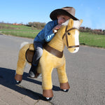 WondeRides Kids Ride on Horse Pony Toy for Boys and Girls Premium Plush Walking Horse Riding Pony