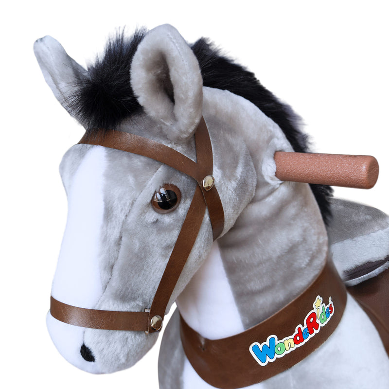 WondeRides Kids Ride on Horse Pony Toy for Boys and Girls Premium Plush Walking Horse Riding Pony