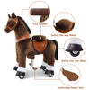 WondeRides Ride on Horse Toy for Boys and Girls Premium Plush Walking Horse Riding Pony