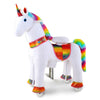 WondeRides Ride on Rainbow Unicorn Toys for Girls Ride on Horse Riding Pony Toy for Kids 4-9 Years Old M432