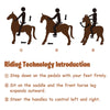 WondeRides Ride on Rainbow Unicorn Toys for Girls Ride on Horse Riding Pony Toy for Kids 4-9 Years Old M432